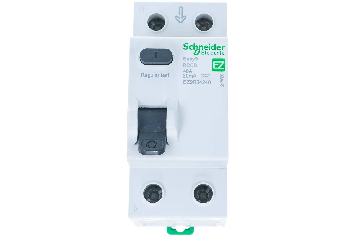 УЗО Schneider Electric 2п 40А 30мА тип AC EASY9 EZ9R34240