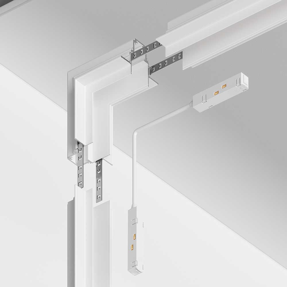 Коннектор L-образный внутренний Maytoni Technical TRA004ICL-22W